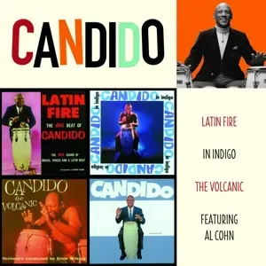 CANDIDO - LATIN FIRE/IN INDIGO/VOLCANIC/FEAT AL COHN, CD