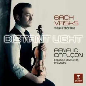 CAPUCON, RENAUD/CELINE FRISCH/CHAMBER ORCHESTRA OF EUROPE - BACH: VIOLIN CONCERTOS BWV 1041 & 1042; VASKS: DISTANT LIGHTS (VIOLIN CONCERTO) - DIGIPACK, CD