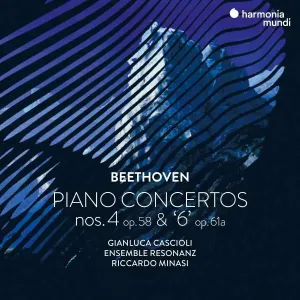 CASCIALO, GIANLUCA / ENSE - BEETHOVEN PIANO CONCERTOS NOS. 4 & 6 (OP.61A), CD