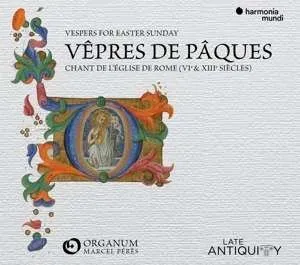 Chant De L'glise De Rome: Vpres Du Jour De Pques (CD / Album)