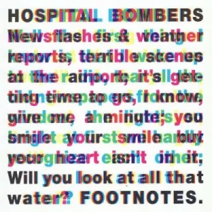 HOSPITAL BOMBERS - FOOTNOTES, CD