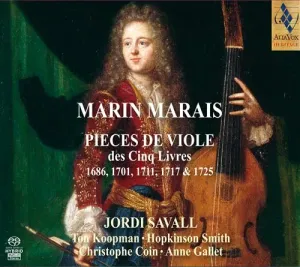 MARAIS, M. - PIECES DE VIOLE DES CING LIVRES, CD