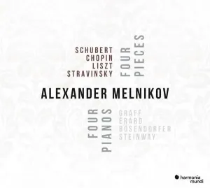 Alexander Melnikov: Four Pieces - Four Pianos (CD / Album Digipak)