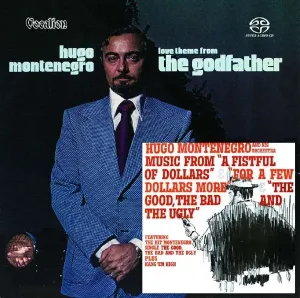MONTENEGRO, HUGO - LOVE THEME FROM THE GODFATHER & MUSIC FROM A FISTFUL OF DOLLARS, FOR A FEW DOLLARS MORE, THE GOOD, THE BAD AND THE UGLY, CD