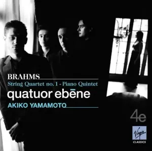 QUATUOR EBENE - BRAHMS:STRING QUARTET NO.1/PIANO QUINTET, CD