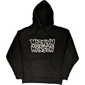 Marilyn Manson mikina Classic Logo Čierna L