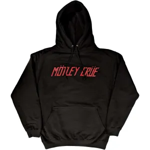 Motley Crue mikina Distressed Logo Čierna M