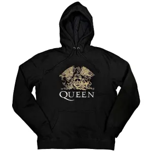 Queen mikina Crest Čierna L
