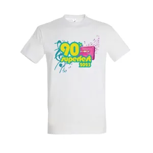 90' Super Fest tričko 90' SUPER FEST Biela L