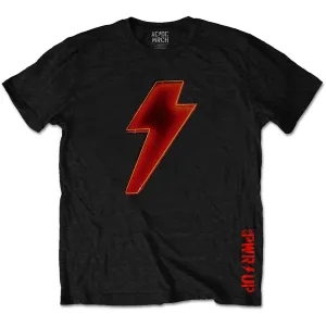 AC/DC tričko Bolt Logo Čierna XL