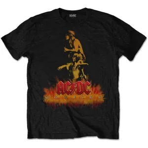 AC/DC tričko Bonfire Čierna M
