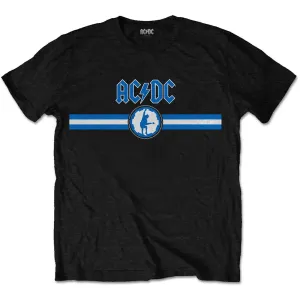 AC/DC tričko  Čierna S