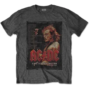 AC/DC tričko Donington Set Šedá S