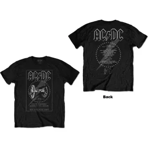 AC/DC tričko FTATR 40th Monochrome Čierna S