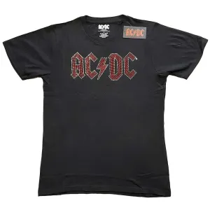 AC/DC tričko Full Colour Logo Čierna L
