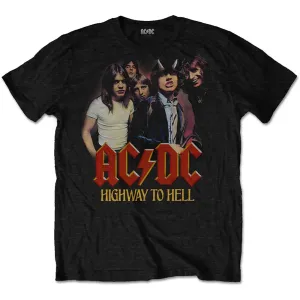 AC/DC tričko H2H Band Čierna L