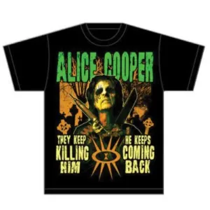 Alice Cooper tričko Graveyard Čierna XXL