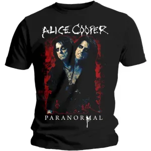 Alice Cooper tričko Paranormal Splatter Čierna M