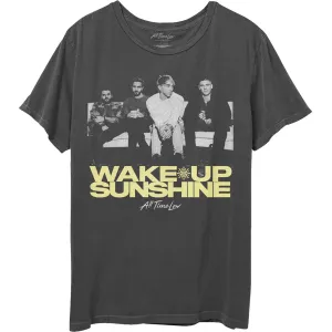 All Time Low tričko Faded Wake Up Sunshine Šedá L