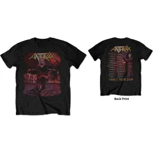 Anthrax tričko Bloody Eagle World Tour 2018 Čierna S