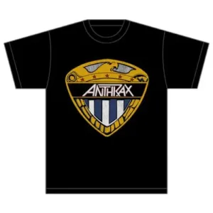 Anthrax tričko Eagle Shield Čierna XL