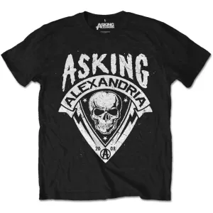 Asking Alexandria tričko Skull Shield Čierna L