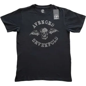 Avenged Sevenfold A7X tričko Deathbat Čierna XXL