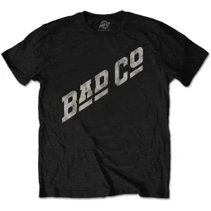 Bad Company tričko Slant Logo Čierna S