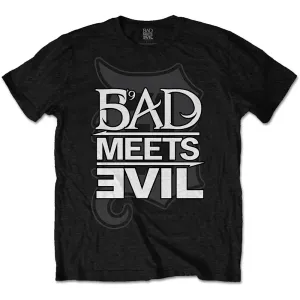 Bad Meets Evil tričko Logo Čierna XXL