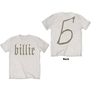 Billie Eilish tričko Billie 5 Natural M