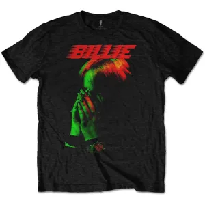 Billie Eilish tričko Hands Face Čierna XXL