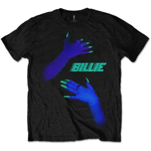 Billie Eilish tričko Hug Čierna XL