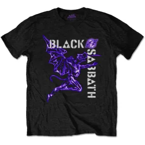 Black Sabbath tričko Retro Henry Čierna L