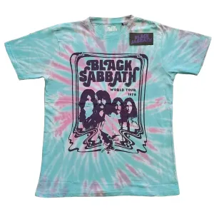 Black Sabbath tričko World Tour '78 Zelená L