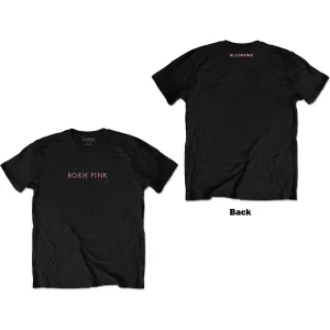 Blackpink tričko Born Pink Čierna L