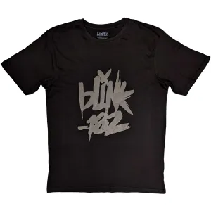 Blink 182 tričko Neon Logo Čierna S
