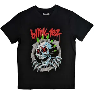 Blink 182 tričko Six Arrow Skull Čierna XL