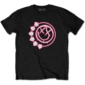 Blink 182 tričko Six Arrow Smiley Čierna M