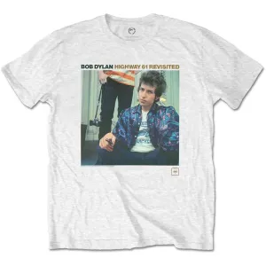 Bob Dylan tričko Highway 61 Revisited Biela L