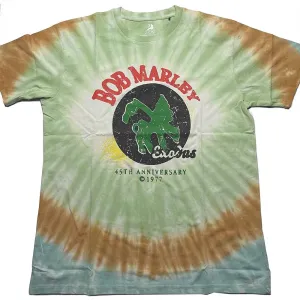 Bob Marley tričko 45th Anniversary Zelená M