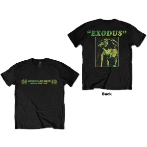 Bob Marley tričko Exodus Čierna S