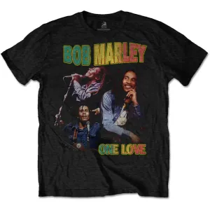 Bob Marley tričko One Love Homage Čierna M