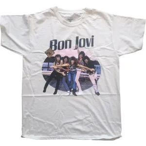 Bon Jovi tričko Breakout Natural M