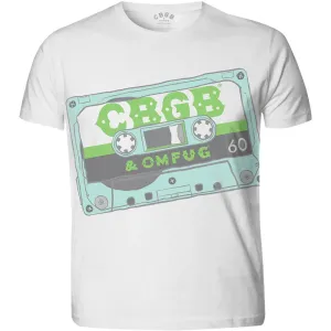 CBGB tričko Tape Biela M