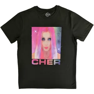 Cher tričko Pink Hair Zelená M