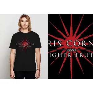 Chris Cornell tričko Higher Truth Čierna S