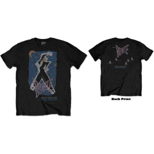 David Bowie tričko 83' Tour Čierna XXL