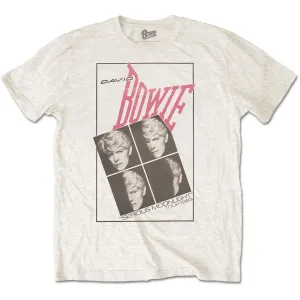 David Bowie tričko Serious Moonlight Biela S