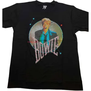 David Bowie tričko Vintage '83 Čierna S