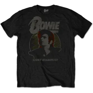 David Bowie tričko Vintage Ziggy Čierna M